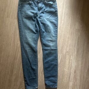 Amazon Women's Straight Leg Jeans - Medium Blue